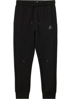 Reebok Black Men's Performance Joggers with Logo